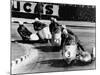 Fritz Scheidegger, Walter Schneider and Helmut Fath Competing in a Sidecar Race, 1959-null-Mounted Photographic Print