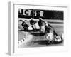 Fritz Scheidegger, Walter Schneider and Helmut Fath Competing in a Sidecar Race, 1959-null-Framed Photographic Print