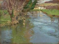 The Mills at Montreuil-Sur-Mer, Normandy, 1891-Fritz Thaulow-Giclee Print