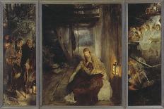 Holy Night (Triptych), 1888-89-Fritz von Uhde-Giclee Print