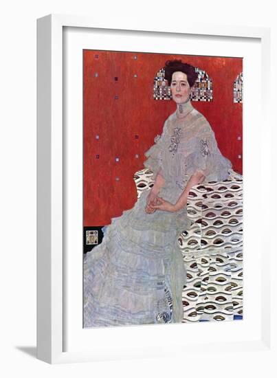 Fritza Reidler Klimt-Gustav Klimt-Framed Art Print