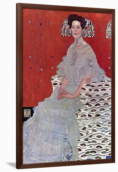 Fritza Reidler Klimt-Gustav Klimt-Framed Art Print