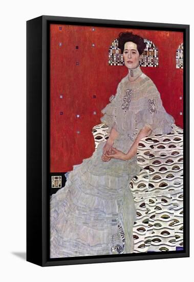 Fritza Reidler Klimt-Gustav Klimt-Framed Stretched Canvas