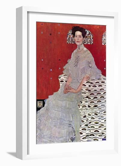 Fritza Reidler Klimt-Gustav Klimt-Framed Art Print