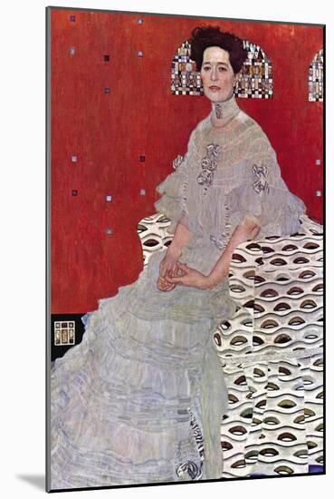 Fritza Reidler Klimt-Gustav Klimt-Mounted Art Print