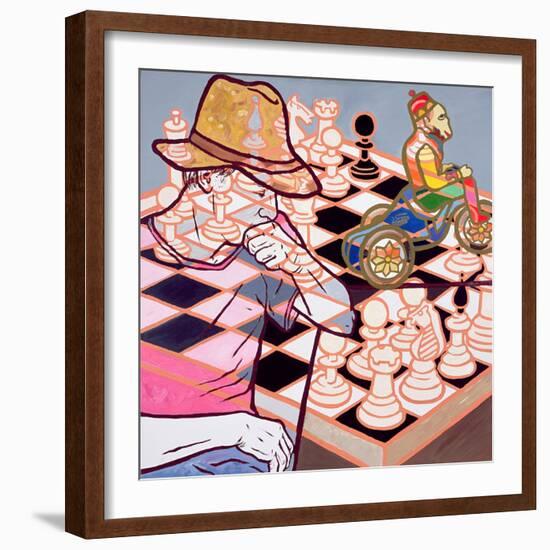 Frivolous Opponent, 2008-Nora Soos-Framed Giclee Print