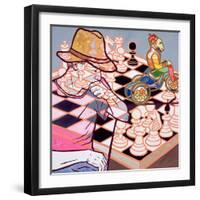 Frivolous Opponent, 2008-Nora Soos-Framed Giclee Print