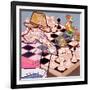 Frivolous Opponent, 2008-Nora Soos-Framed Giclee Print