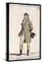 Frock Coat and Cane 1807-null-Stretched Canvas