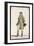 Frock Coat and Cane 1807-null-Framed Art Print