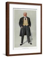 Frock Coated Gent 1909-null-Framed Art Print