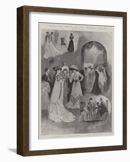 Frocks and Frills, at the Haymarket Theatre-Henry Charles Seppings Wright-Framed Giclee Print
