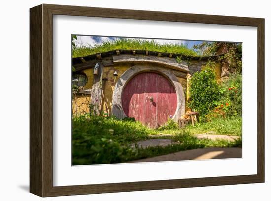 Frodo's Village New Zealand-null-Framed Art Print