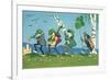 Frog and Beetle Band-null-Framed Premium Giclee Print