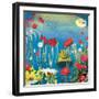 Frog And Ladybugs-Nancy Tillman-Framed Art Print