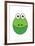 Frog - Animaru Cartoon Animal Print-Animaru-Framed Giclee Print