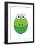 Frog - Animaru Cartoon Animal Print-Animaru-Framed Giclee Print