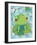 Frog Collage-Holli Conger-Framed Giclee Print