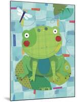 Frog Collage-Holli Conger-Mounted Giclee Print