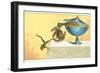 Frog, Crab, and Turtle-null-Framed Art Print