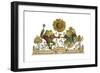 Frog Gavotte-David Galchutt-Framed Premium Giclee Print