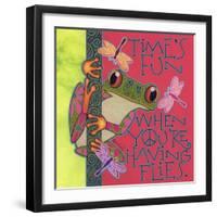 Frog I-Denny Driver-Framed Giclee Print