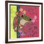 Frog I-Denny Driver-Framed Giclee Print