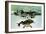 Frog Jumping Into an Aquarium-Gjon Mili-Framed Premium Giclee Print