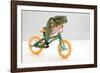 Frog on a Bike-null-Framed Photographic Print