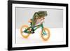 Frog on a Bike-null-Framed Photographic Print