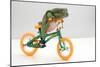 Frog on a Bike-null-Mounted Photographic Print