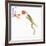 Frog Playing Basketball-null-Framed Photographic Print