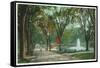 Frog Pond, Common, Boston, Massachusetts-null-Framed Stretched Canvas