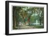 Frog Pond, Common, Boston, Massachusetts-null-Framed Art Print