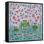 Frog Pond-Kim Conway-Framed Stretched Canvas