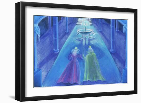 Frog Prince Happily Ever after-Jung Sook Nam-Framed Giclee Print