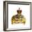 Frog Prince Wearing Crown-Andy and Clare Teare-Framed Photographic Print