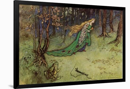 Frog Prince-Warwick Goble-Framed Photographic Print