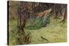 Frog Prince-Warwick Goble-Stretched Canvas
