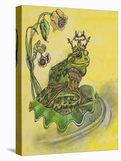 Frog Prince-Judy Mastrangelo-Stretched Canvas