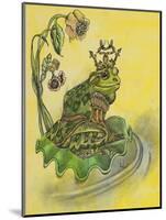 Frog Prince-Judy Mastrangelo-Mounted Premium Giclee Print