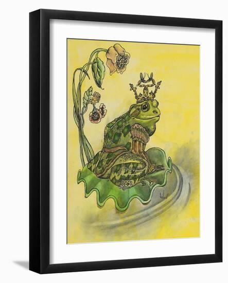 Frog Prince-Judy Mastrangelo-Framed Giclee Print