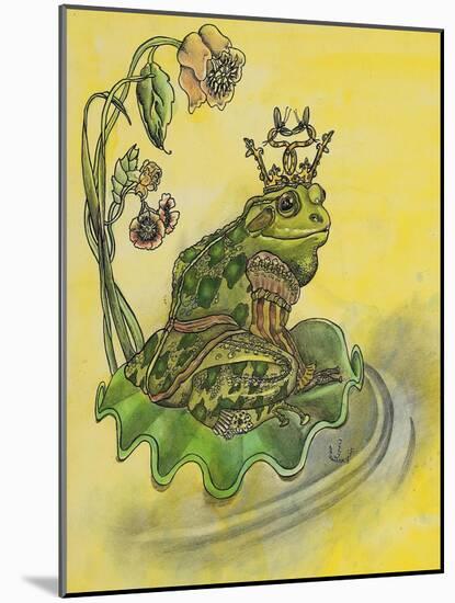 Frog Prince-Judy Mastrangelo-Mounted Giclee Print