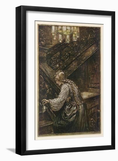 Frog Prince-Arthur Rackham-Framed Art Print