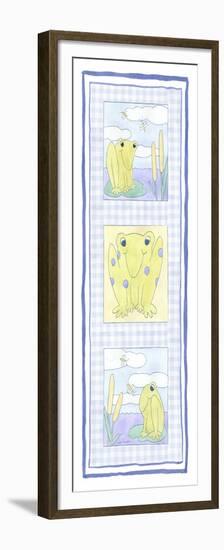 Frog Trio-Megan Meagher-Framed Premium Giclee Print