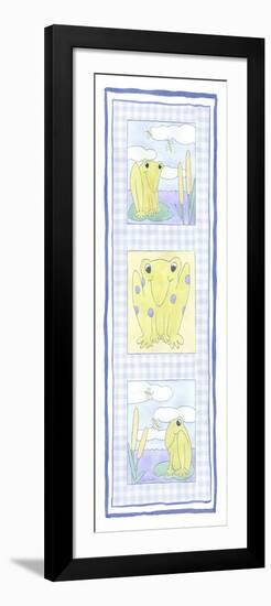 Frog Trio-Megan Meagher-Framed Premium Giclee Print