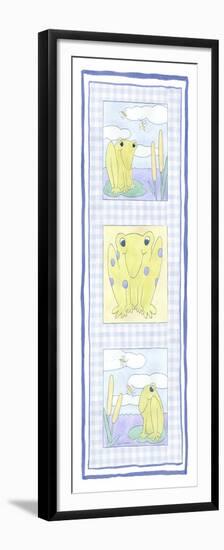 Frog Trio-Megan Meagher-Framed Premium Giclee Print