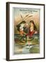 Frog Versus Toad Red Cross Cough Drops Advertisement-null-Framed Giclee Print