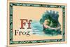 Frog-null-Mounted Art Print