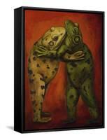 Frogdancers-Leah Saulnier-Framed Stretched Canvas